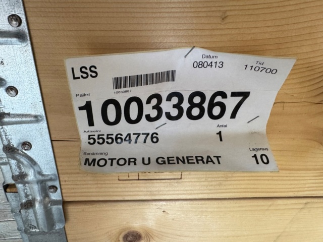 1471479-22 Helt ny komplett motor - Saab B235E - 2008