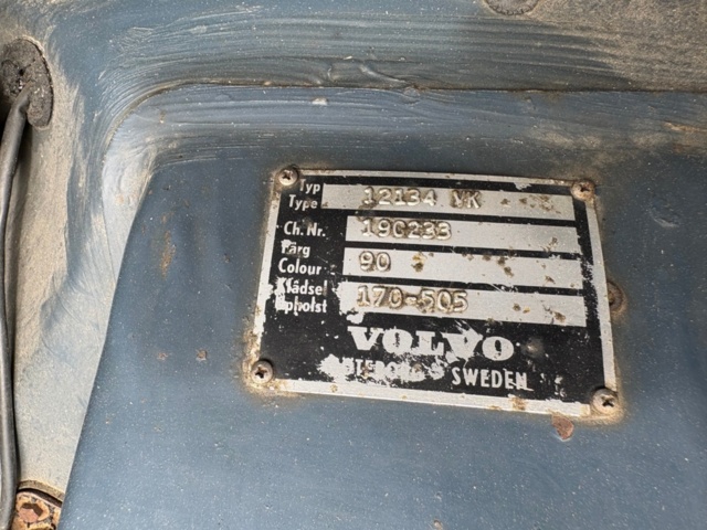 1471480-33 Volvo Amazon 121 P120 1.8 Automatic, 75hp, 1965
