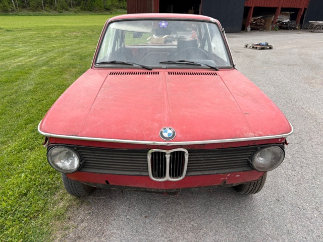 1471486-7 BMW 1602 2-dörrars Manuell, 85hk, 1974 - Renoveringsobjekt