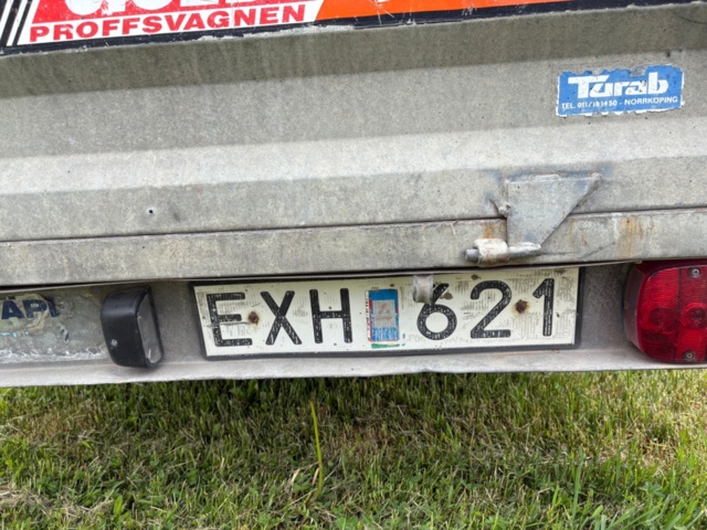 1471495-5 Släpvagn - Gisebo 1250/Transporter - 1989