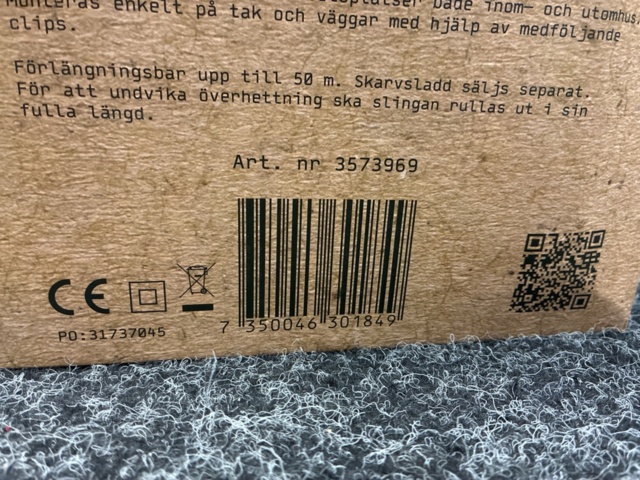 1535729-6 Ledslinga Dereko 20m IP65