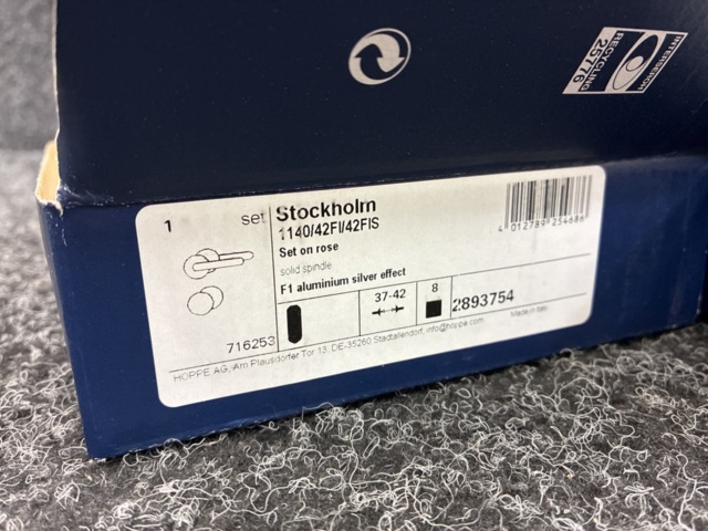 1535743-3 2 st Innerdörrshandtag Hoppe Stockholm