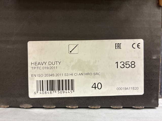 1535746-4 Safety boot Leather Jalas 1358, size 40