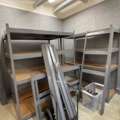 1482441-1 Lagerhyllor 6 st samt vagn