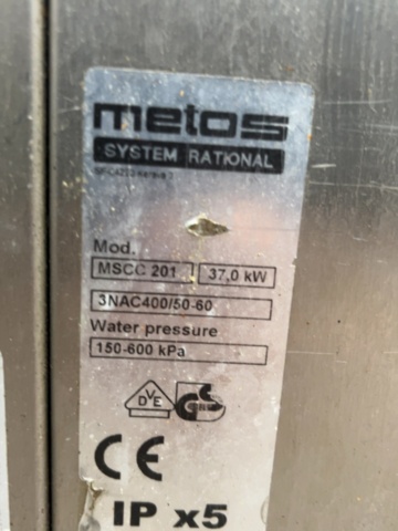 1421868-6 Kombinationsugn - Metos MSCC 201