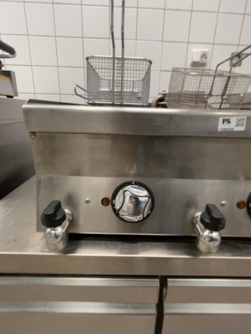 1421870-5 Fritös dubbel i rostfritt stål