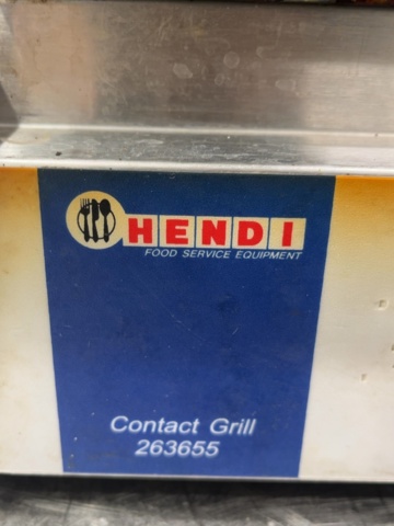 1421871-2 Klämgrill Hendi 363655 Panini