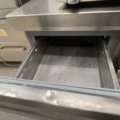1421874-2 Grillkylbänk i rostfritt stål med draglådor