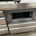 1421874-3 Grillkylbänk i rostfritt stål med draglådor