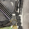 1482442-4 Samling med diverse paintballutrustning