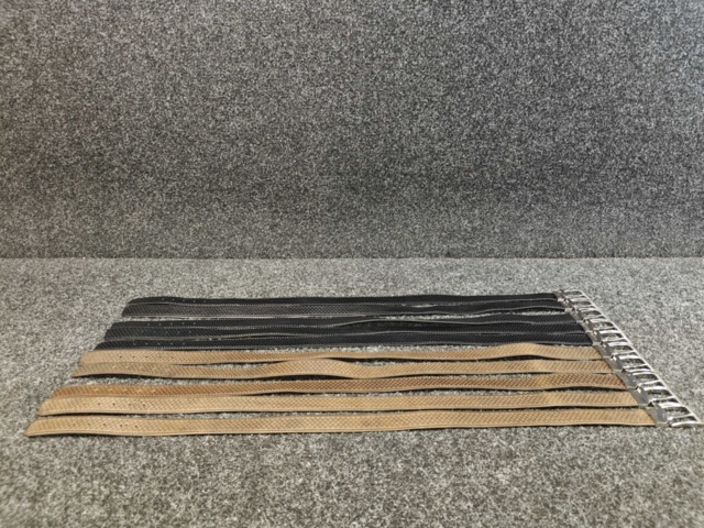 1536804-1 10 st Läderbälten, Strl 90