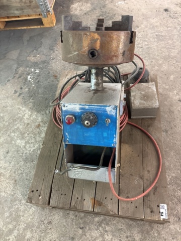 1373126-6 Rotary welding positioner with foot pedal