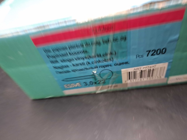 1535449-2 Dyckert - ESSVE, 3,0x22 mm, 7200-pack