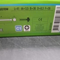 1535454-2 Gipsskruv - 2 st, ESSVE, 3,5x41 mm, bandad