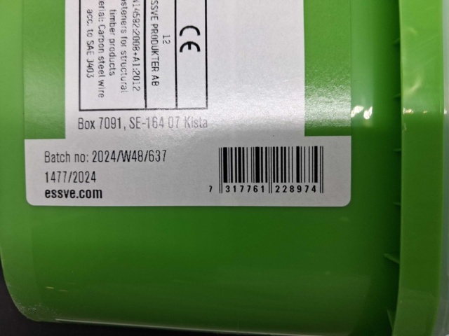 1535461-5 Spiksortiment - ESSVE, C4, M-Fusion