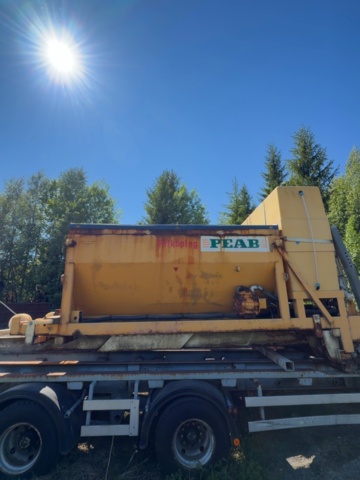 1529720-10 Saltspridare på lastväxlarram - Falköping