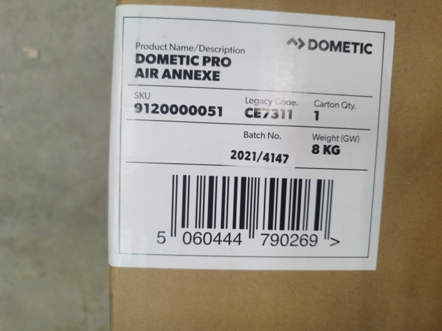 1532369-4 Tältannex - Dometic Pro Air Annexe