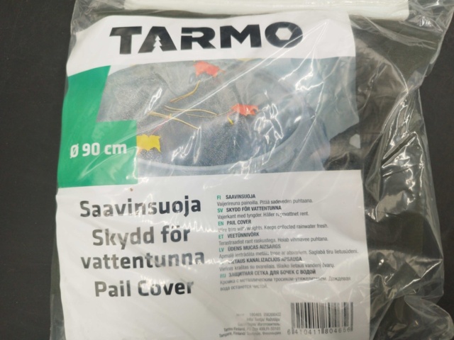 1532382-3 Skydd för vattentunna - 12 st, Tarmo, Ø90 cm