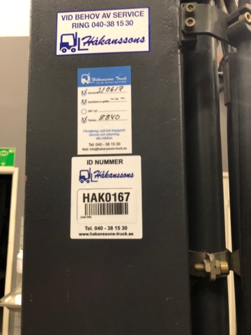 1536857-4 Linde Motviktstruck-4 hjul EL