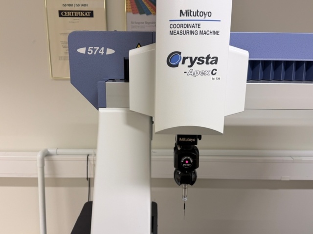 1411456-3 Koordinatmätmaskin med tillbehör - Mitutoyo Crysta-Apex C574 - kalibrerad