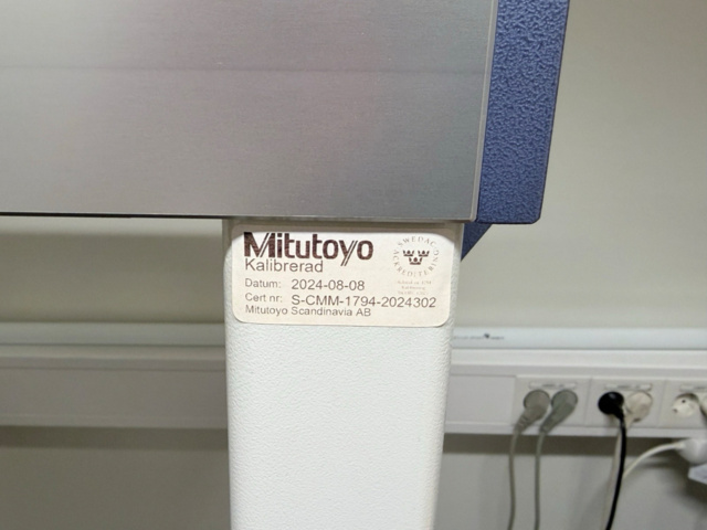 1411456-11 Koordinatmätmaskin med tillbehör - Mitutoyo Crysta-Apex C574 - kalibrerad