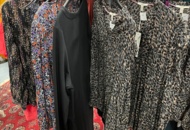 1536901 Clothes on clothes rack