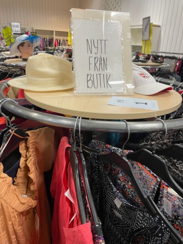 1536901-5 Clothes on clothes rack