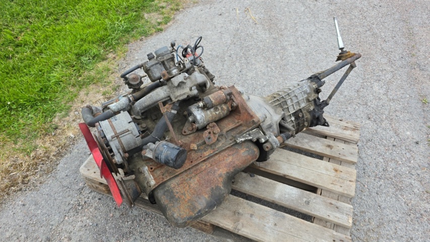 1535808-3 BMW m10 2.0, 1973, topp e12, växellåda Getrag 242