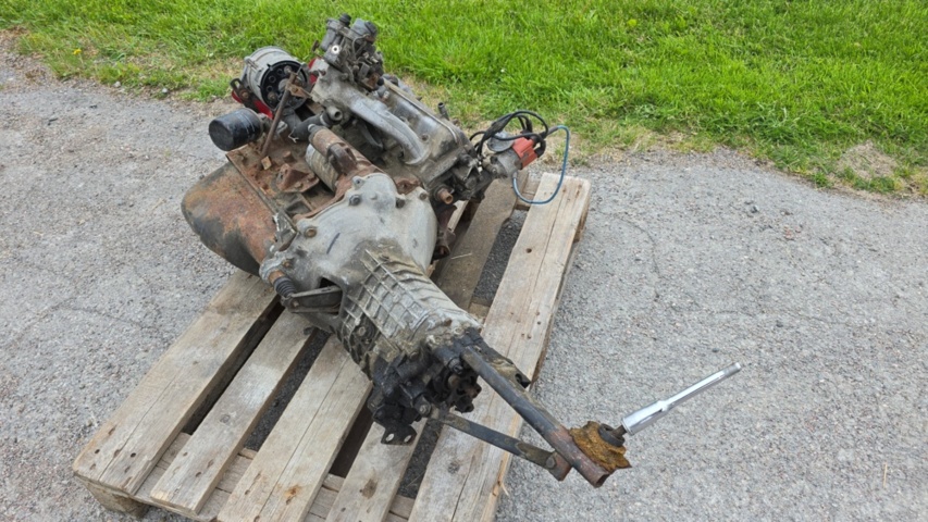 1535808-4 BMW m10 2.0, 1973, topp e12, växellåda Getrag 242