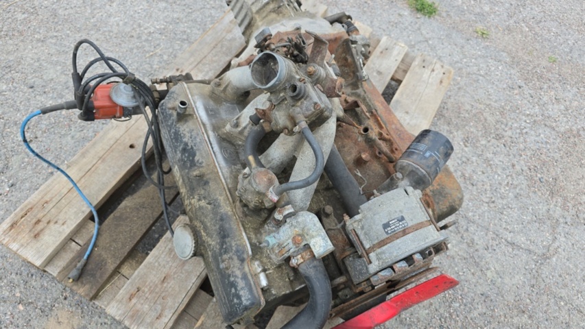 1535808-9 BMW m10 2.0, 1973, topp e12, växellåda Getrag 242