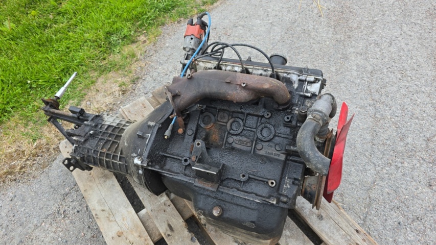 1535808-11 BMW m10 2.0, 1973, topp e12, växellåda Getrag 242