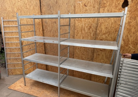 Aluminum shelf