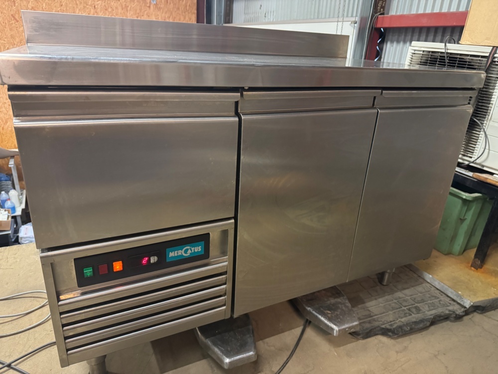 1405895-1 Mercatus refrigerated counter in stainless steel