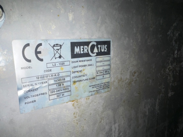 1405895-9 Mercatus kylbänk i rostfritt utförande