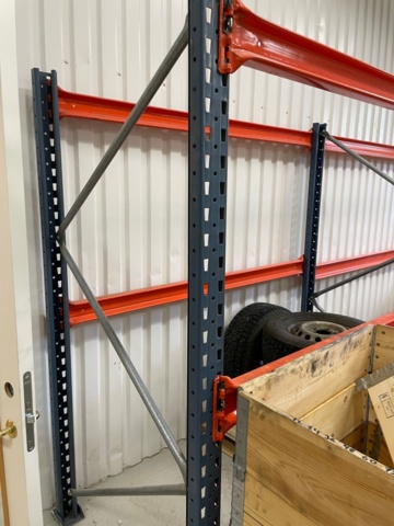 1536965-2 Pallet rack 2 sections 2 m high