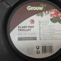 1537237-2 Trädgårdstillbehör - Grow, krukkvagn Ø33 cm, vattenkanna 9,5 l