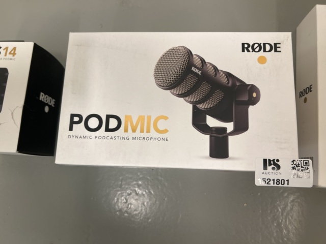 1521801-3 Mikrofon med tillbehör - RØDE PodMic
