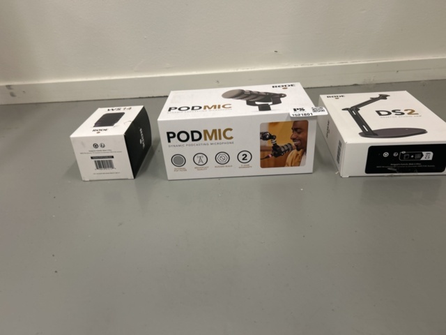 1521801-5 Mikrofon med tillbehör - RØDE PodMic