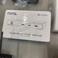 1521806-4 Lot with electronics - Barco ClickShare, Lenovo ThinkPad Dock, etc