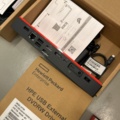 1521806-9 Lot with electronics - Barco ClickShare, Lenovo ThinkPad Dock, etc