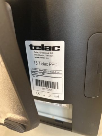 1521807-4 Touchscreen panel - Telac 15 Telac PPC