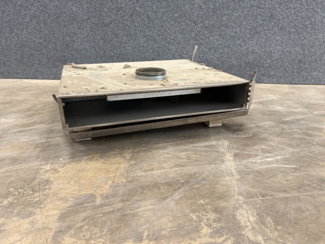 1528542-1 Ventilationsenhet i rostfritt stål