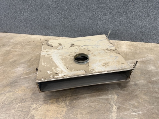 1528542-2 Ventilationsenhet i rostfritt stål