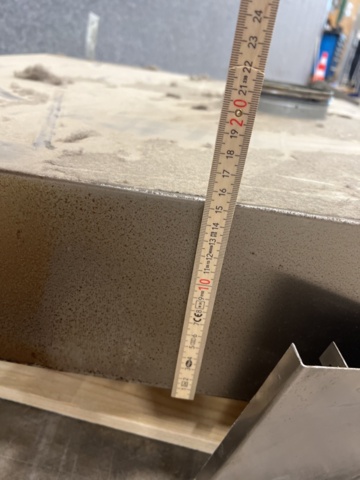 1528542-7 Ventilationsenhet i rostfritt stål