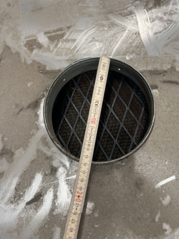 1528542-10 Ventilationsenhet i rostfritt stål