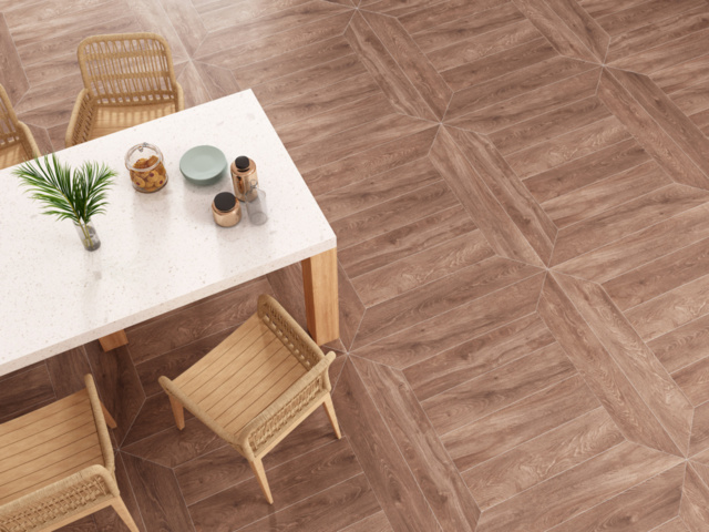 1536876-1 Klinkers med träutseende Ferrovia Wood Wenge 50,40 kvm