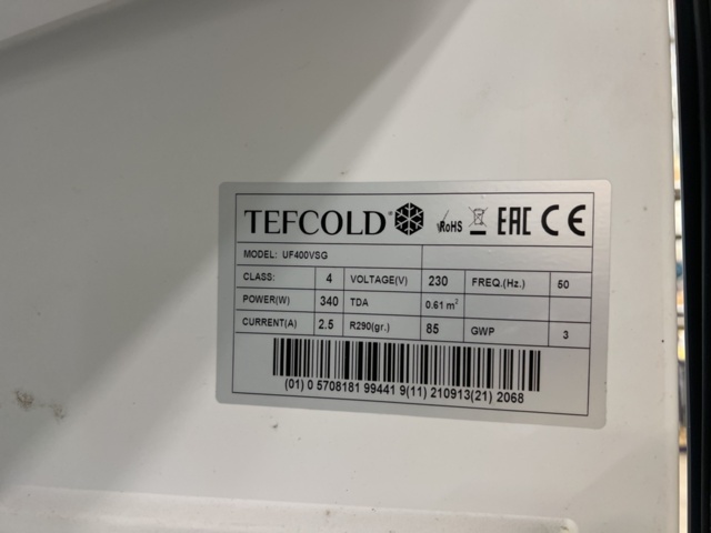 1528572-8 Refrigerator Tefcold UF400VSG