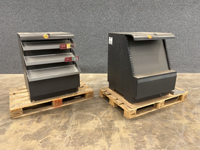 1528634-5 2 benches/cabinets