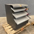 1528634-6 2 benches/cabinets