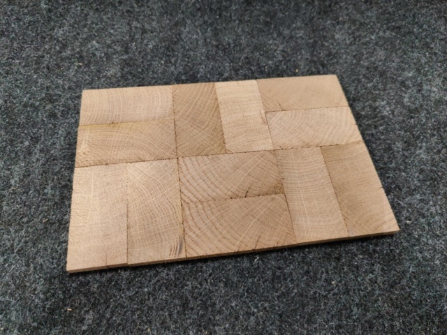 1536883-7 Solid End Timber Flooring/Log Flooring Oak 640x320x8 mm (approx. 142.17 sq m)